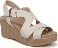 Dr. Scholl's Cali Beach Slingback Platfrom Wedge Sandal