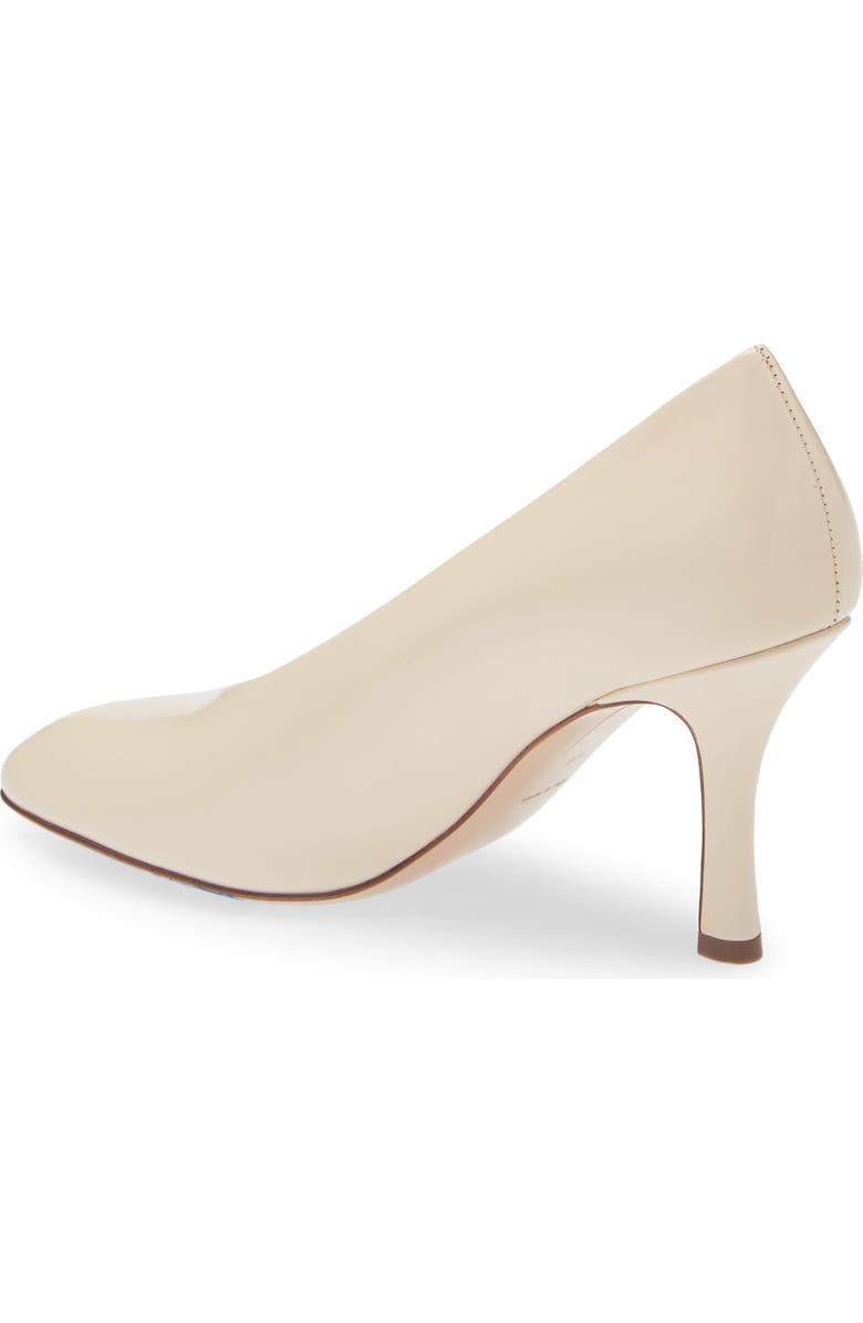 Burberry Rounded Toe Pump, Alternate, color, Ivory
