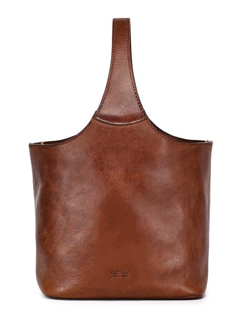 Napa Genuine Leather Relaxed Handcrafted Basket Bag
