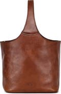 OLD TREND Napa Genuine Leather Relaxed Handcrafted Basket Bag