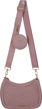 bebe Katriel Crossbody Bag with Zip Pouch