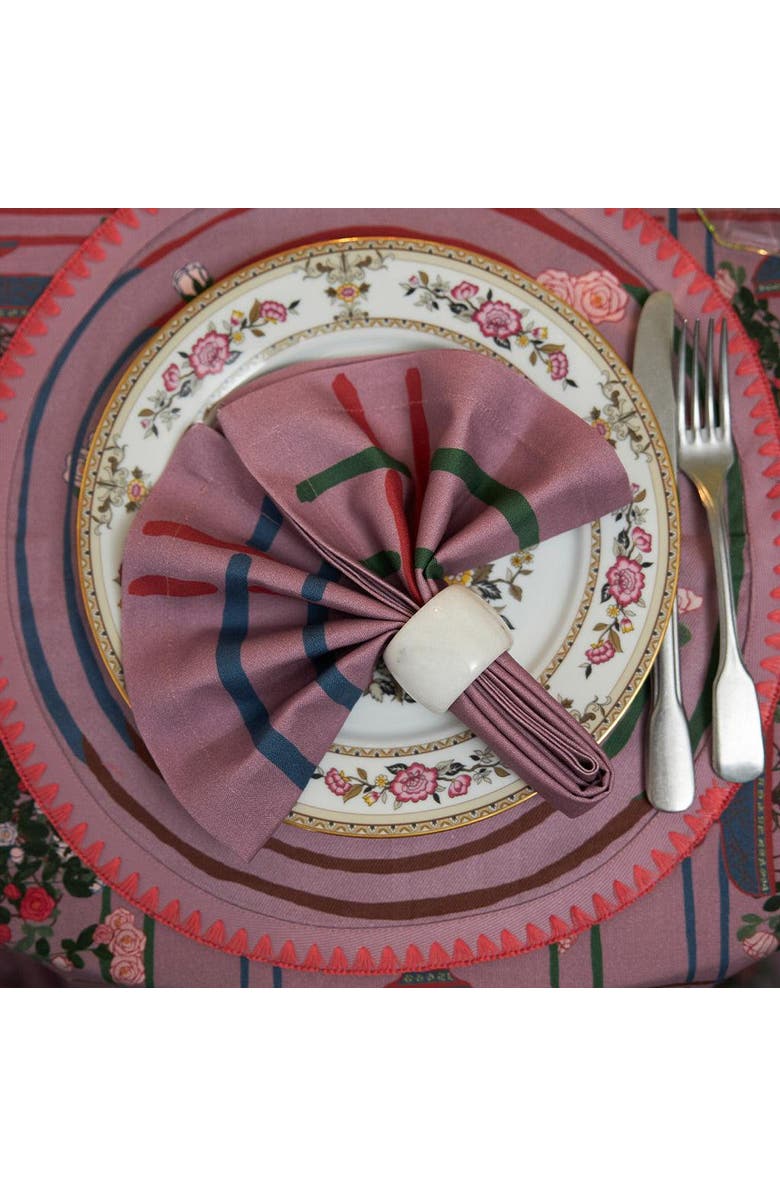 Sophie Williamson Design Napkins La Vie en Rose - Set of 6, Alternate, color, Pink