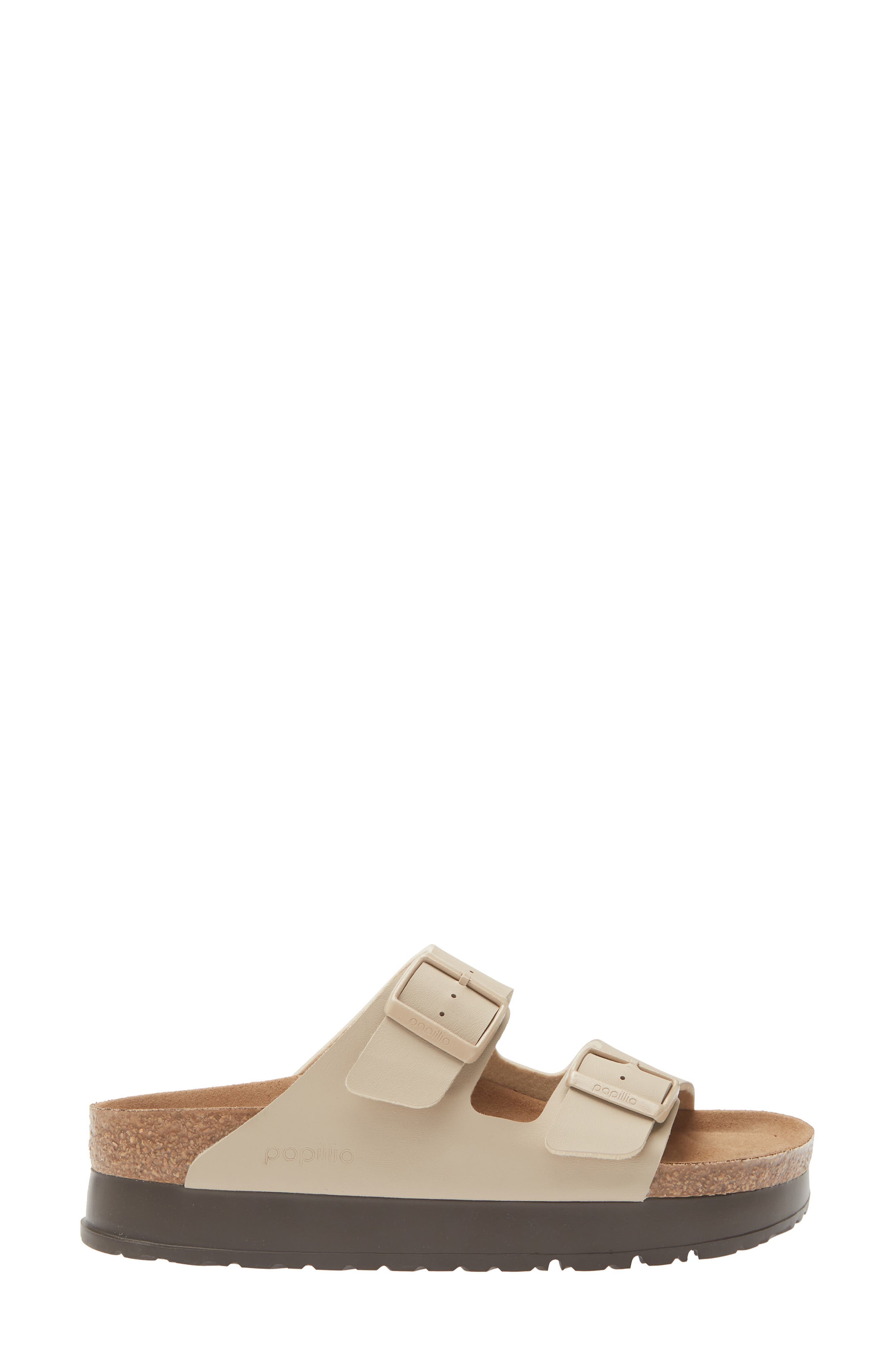 Papillio by Birkenstock Arizona Flex Platform Sandal, Alternate, color, SAND