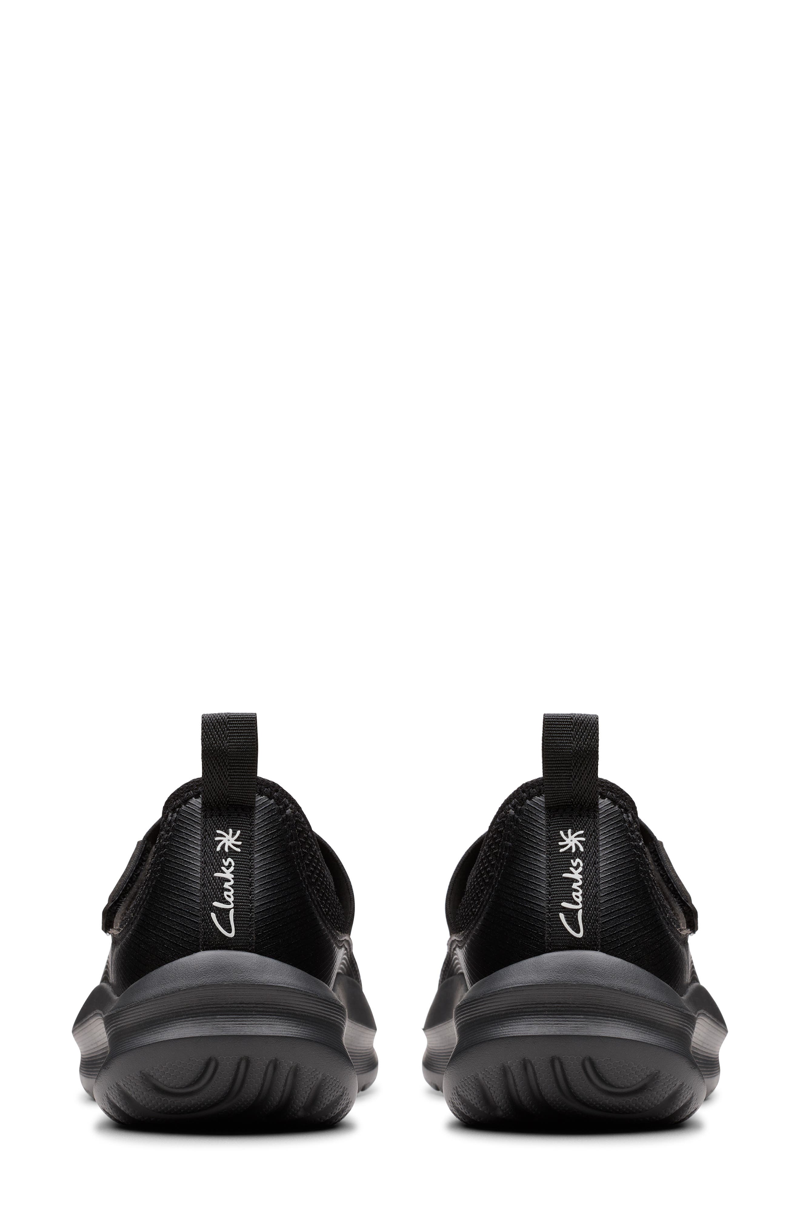 Clarks<sup>®</sup> Solevana Mary Jane Sneaker, Alternate, color, Black