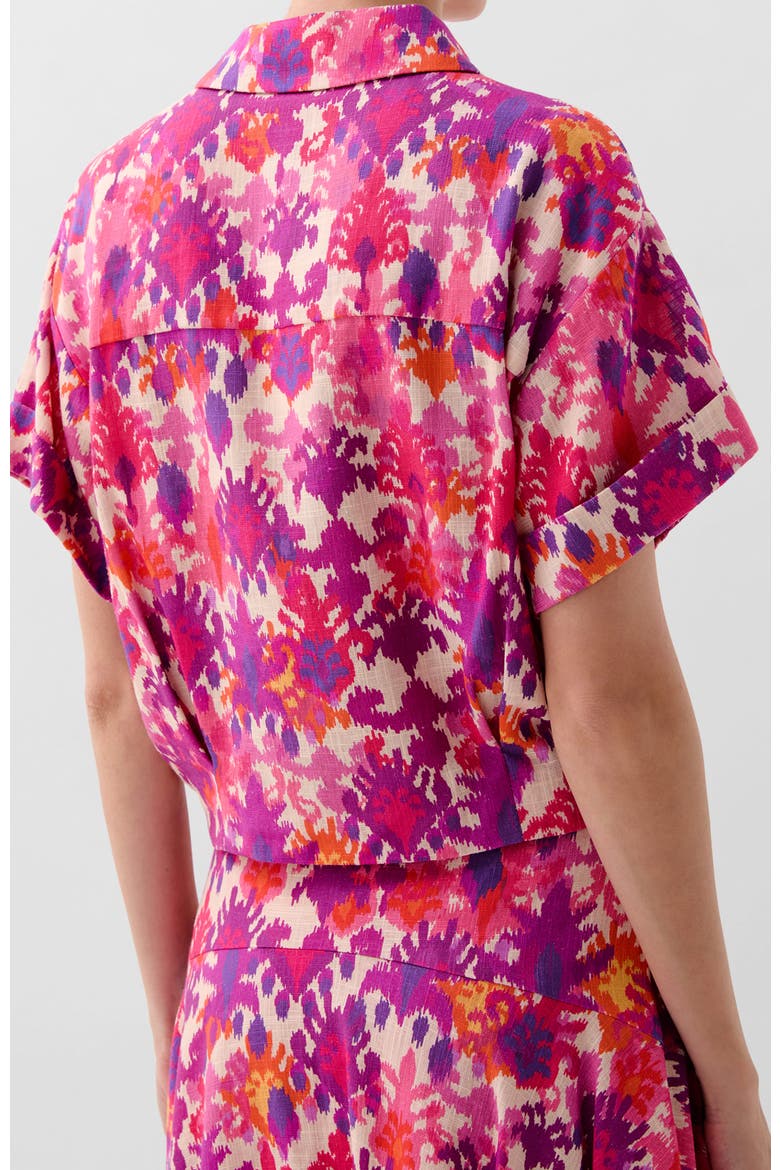Lyd Print Shirt, Alternate, color, Multi-Pink