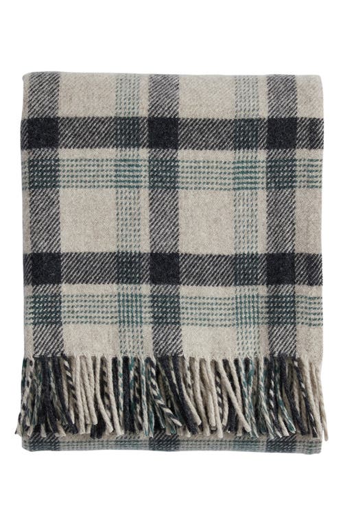 Pendleton Washable Wool Throw Blanket In Gray