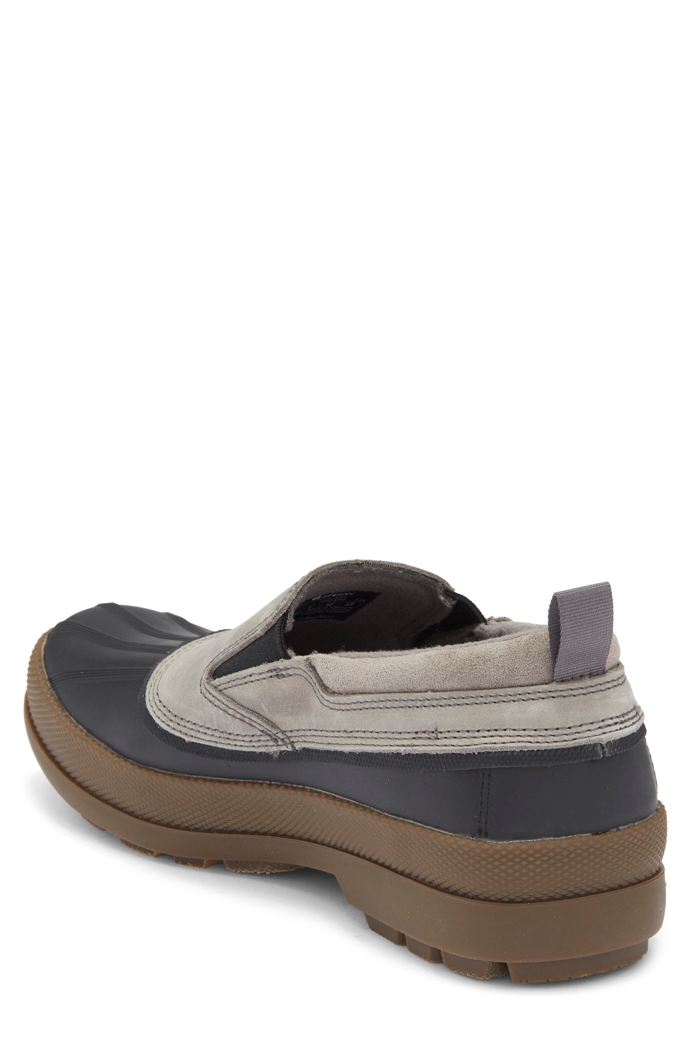 Sperry Coldbay Waterproof Duck Shoe, Alternate, color, Charcoal