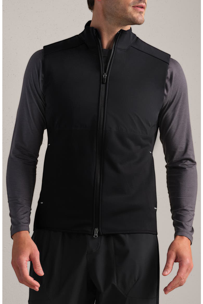 True North Water Repellent Vest, Main, color, BLACK