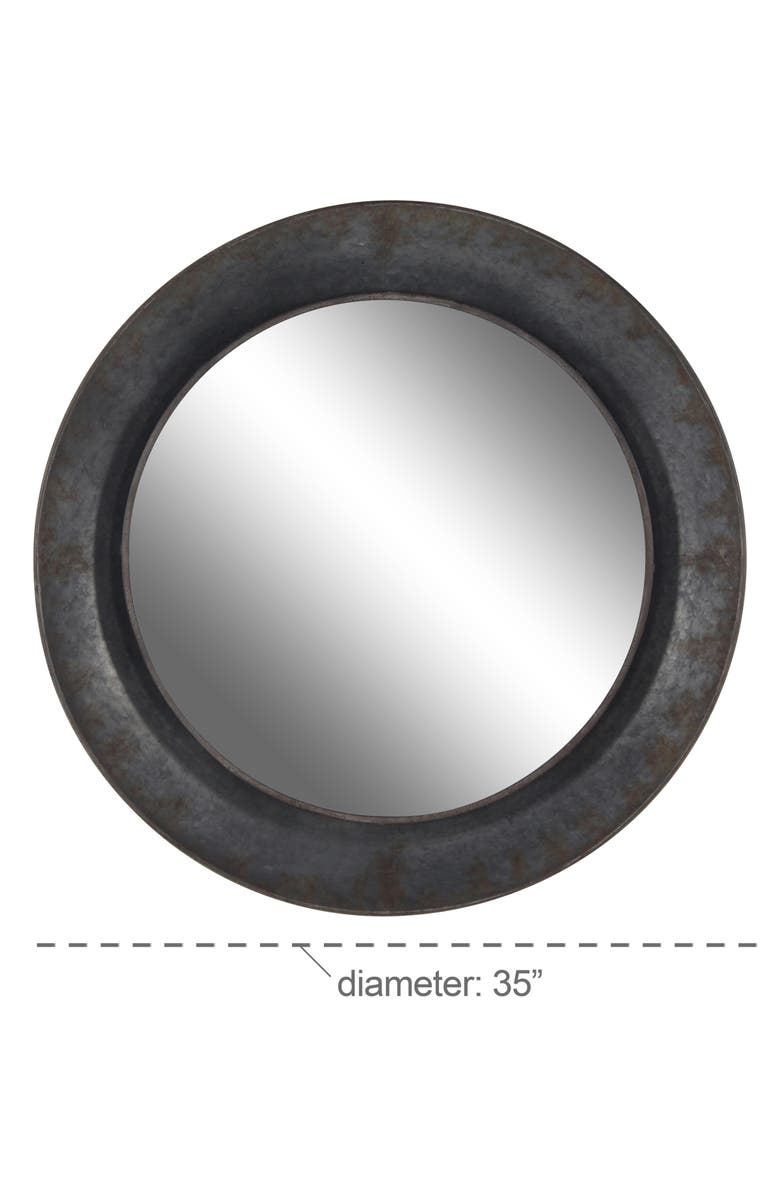 GINGER BIRCH STUDIO Metal Frame Wall Mirror, Alternate, color, 