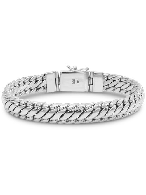 Devata Java 10mm Chain Bracelet In Blue