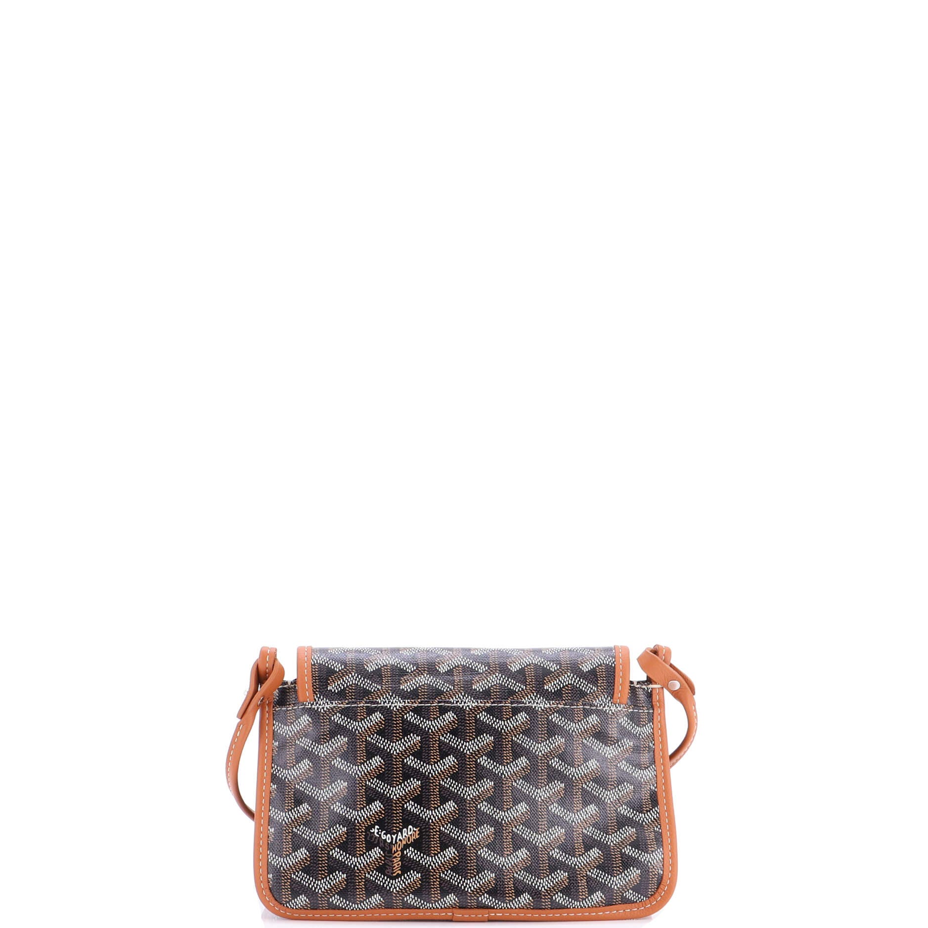 Pre-Owned Goyard Plumet Clutch Wallet Coated Canvas, Alternate, color, 