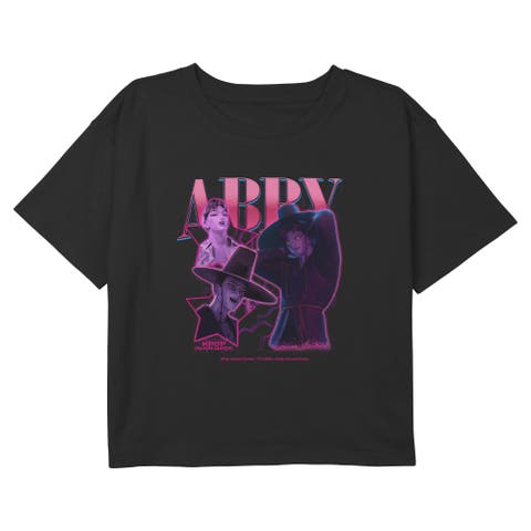 Girl's KPop Demon Hunters Idol Abby Collage  Graphic T-Shirt