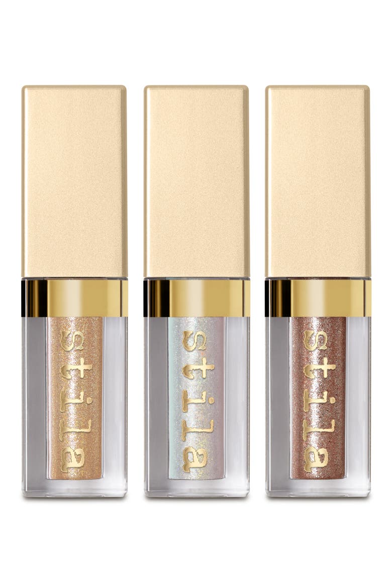 3D Dazzle Glitter & Glow Liquid Eyeshadow Set, Main, color, NO COLOR