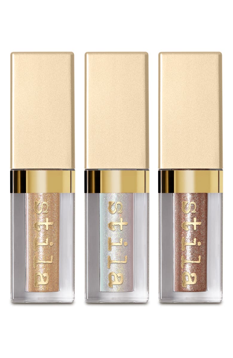 Stila 3D Dazzle Glitter & Glow Liquid Eyeshadow Set, Main, color,