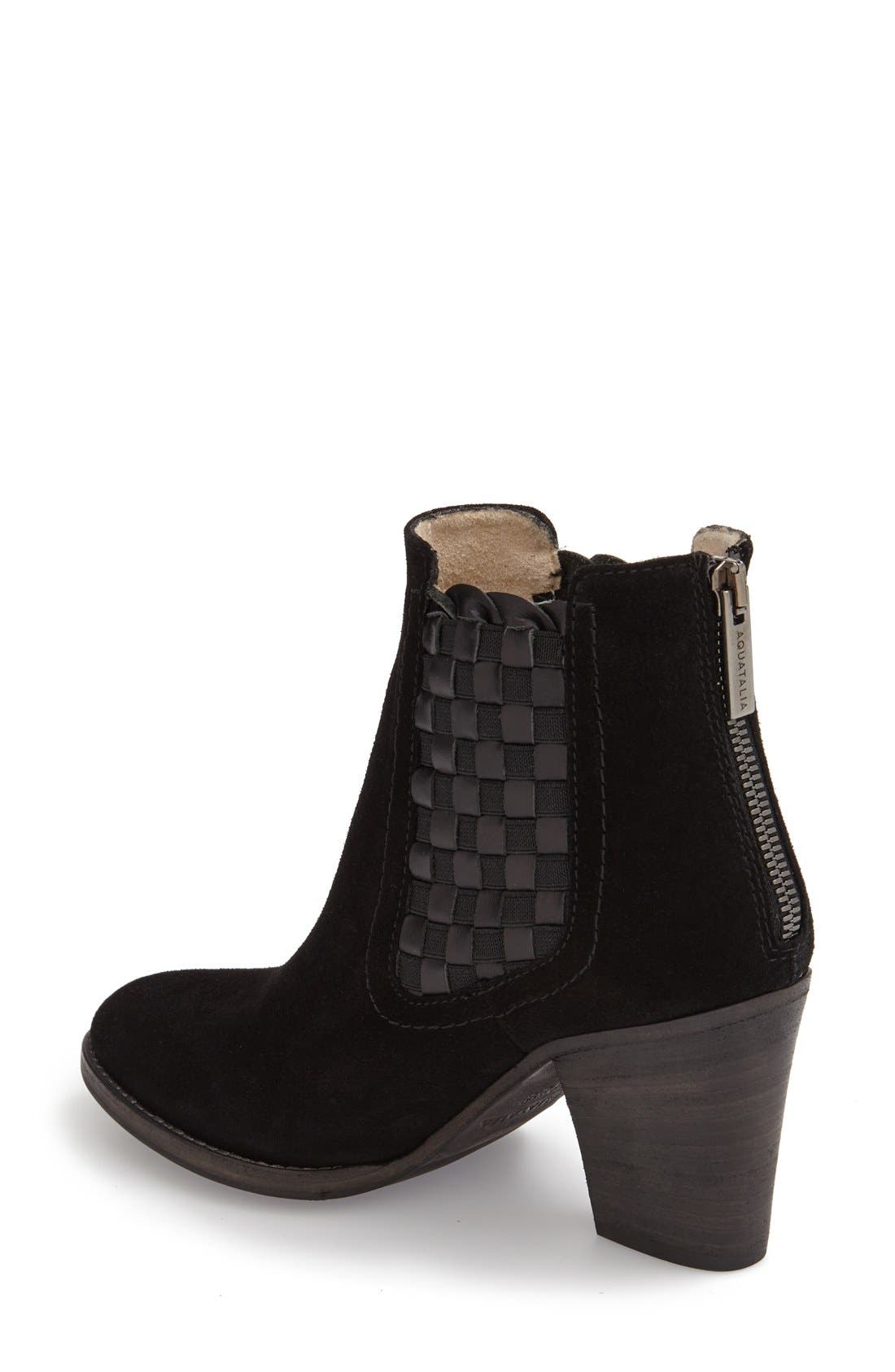 Aquatalia 'Frannie' Weatherproof Bootie, Alternate, color, 