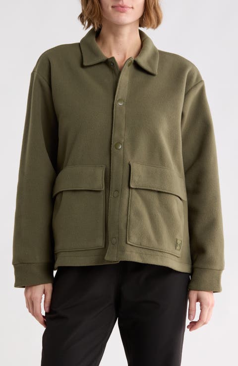 Expanse Performance Fleece Shacket