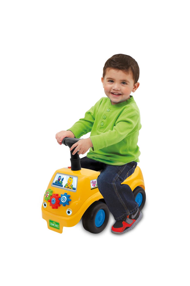 Elmo Sesame Street Lights N' Sounds Rideon, Alternate, color, Yellow