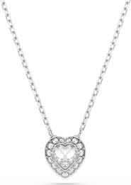 Swarovski x Ariana Grande Angelic Crystal Heart Halo Pendant Necklace