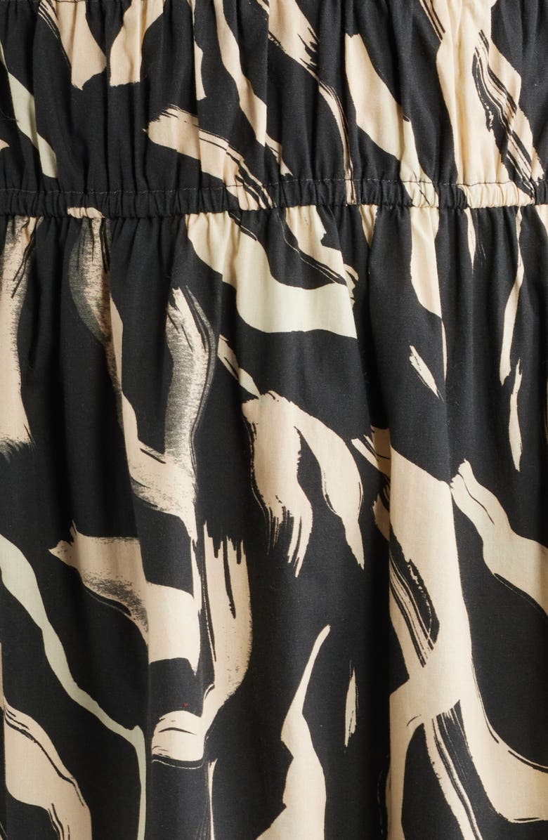 Rails Krina Long Sleeve Brushstroke Print Dress, Alternate, color, Caicos