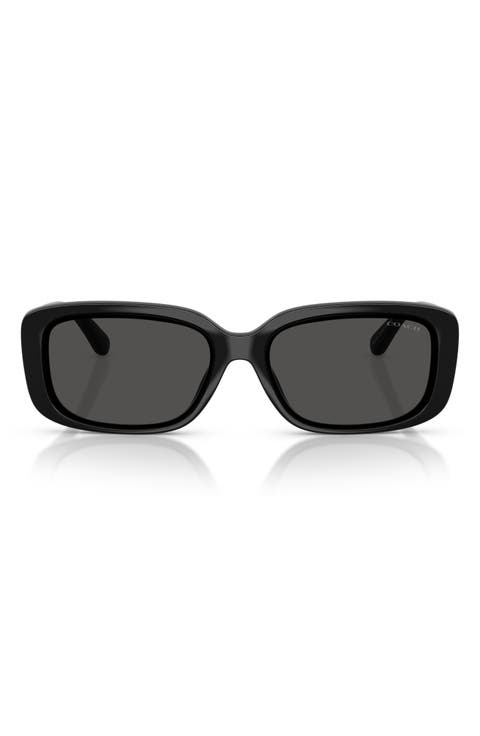 57mm Rectangular Sunglasses