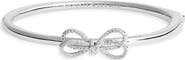 Kate Spade New York pavé bow meets girl bangle bracelet