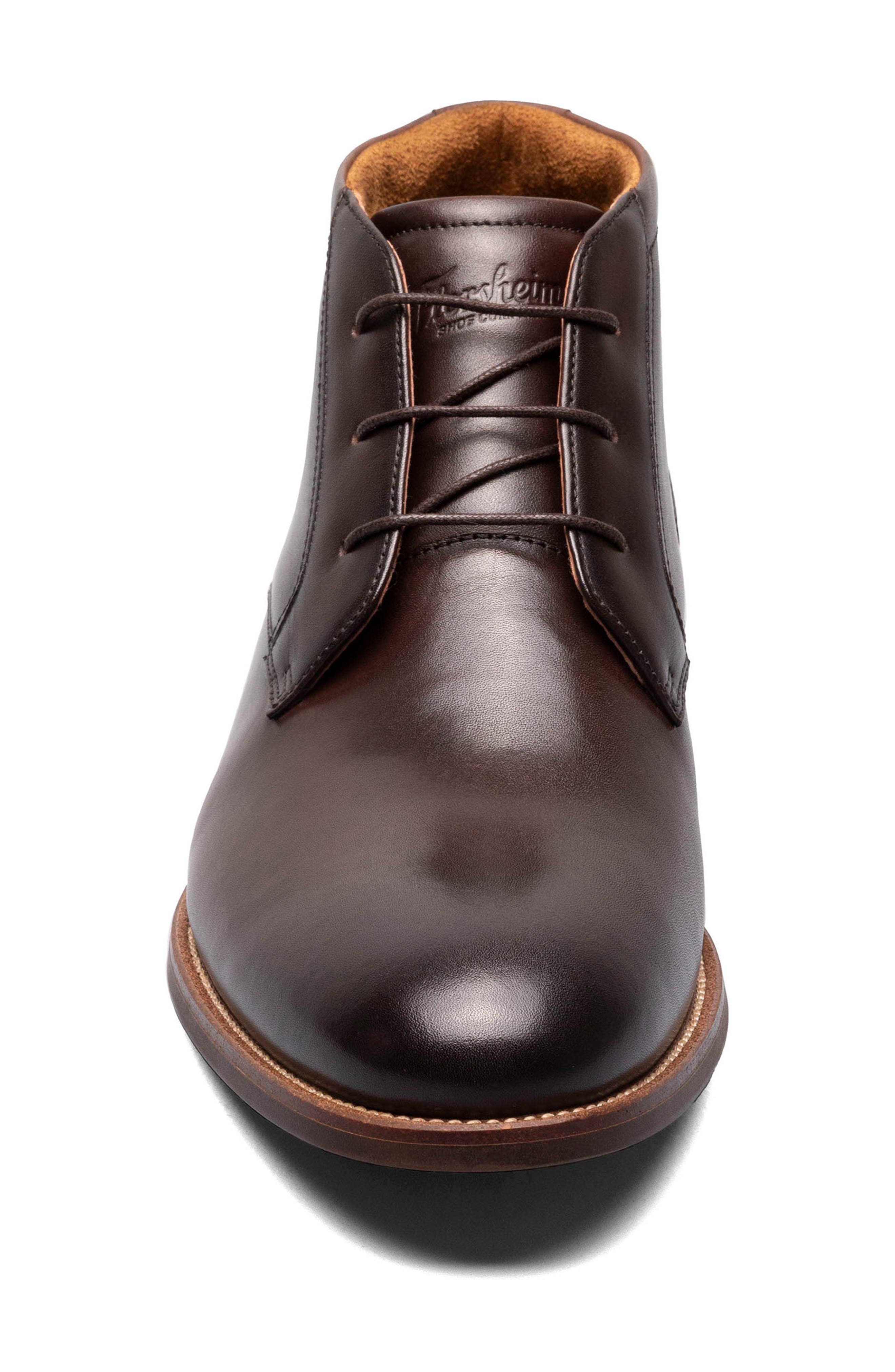 Florsheim Rucci Plain Toe Chukka Boot, Alternate, color, Brown