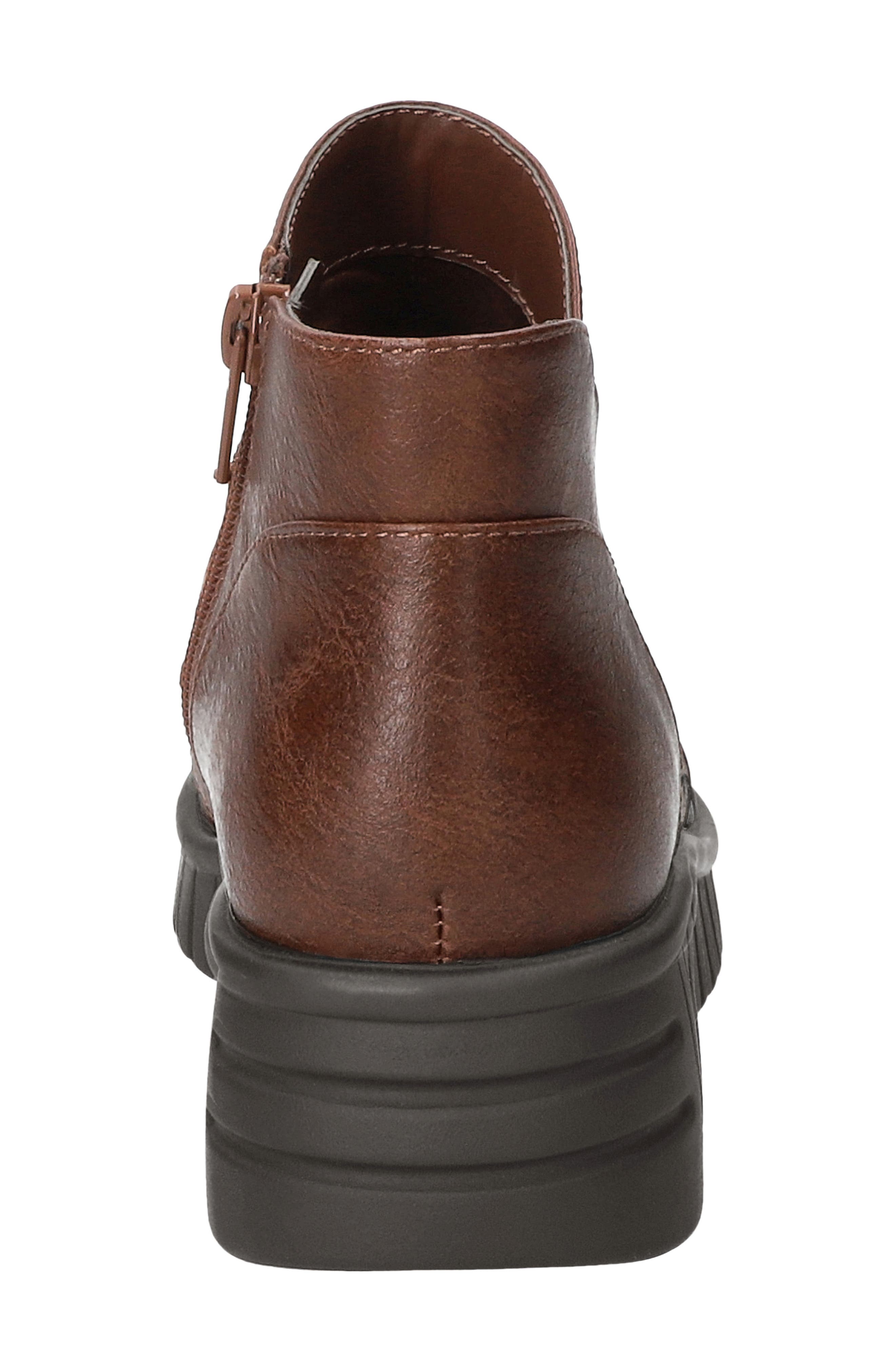 EASY STREET Rayleen Wedge Bootie, Alternate, color, Tan