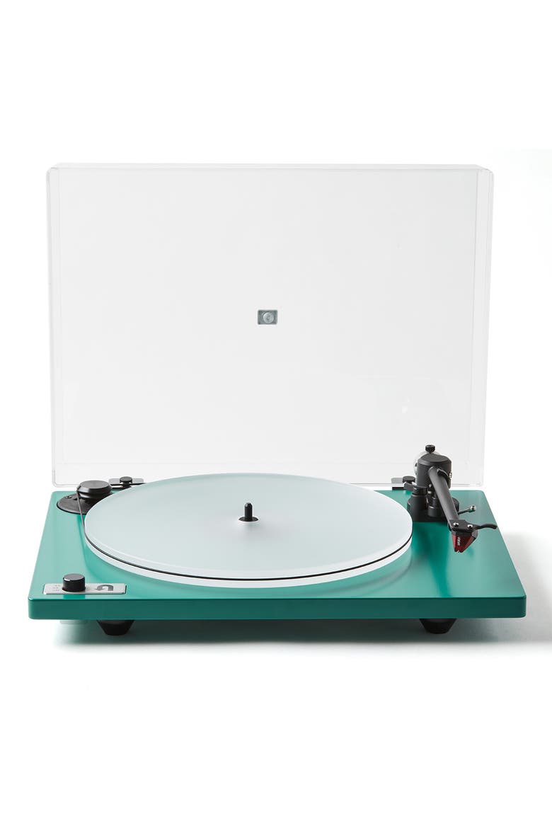 Orbit 2 Special Turntable with Ortofon 2M Red Cartridge, Main, color, Jungle Green