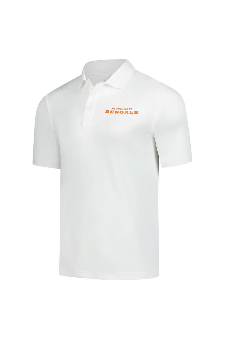 Men's Fanatics  White Cincinnati Bengals Polo, Alternate, color, White