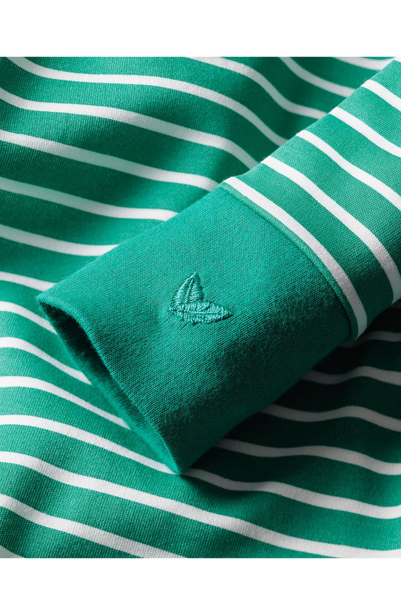 Petite Plume Cotton Fitted Footie, Alternate, color, Green