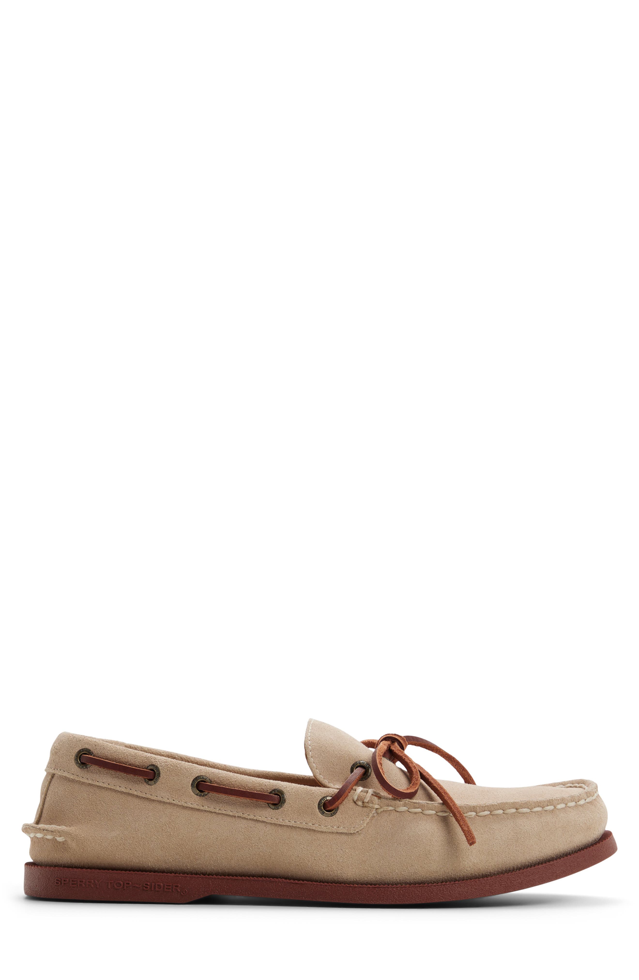 Sperry Authentic Original Boat Shoe, Alternate, color, Ivory
