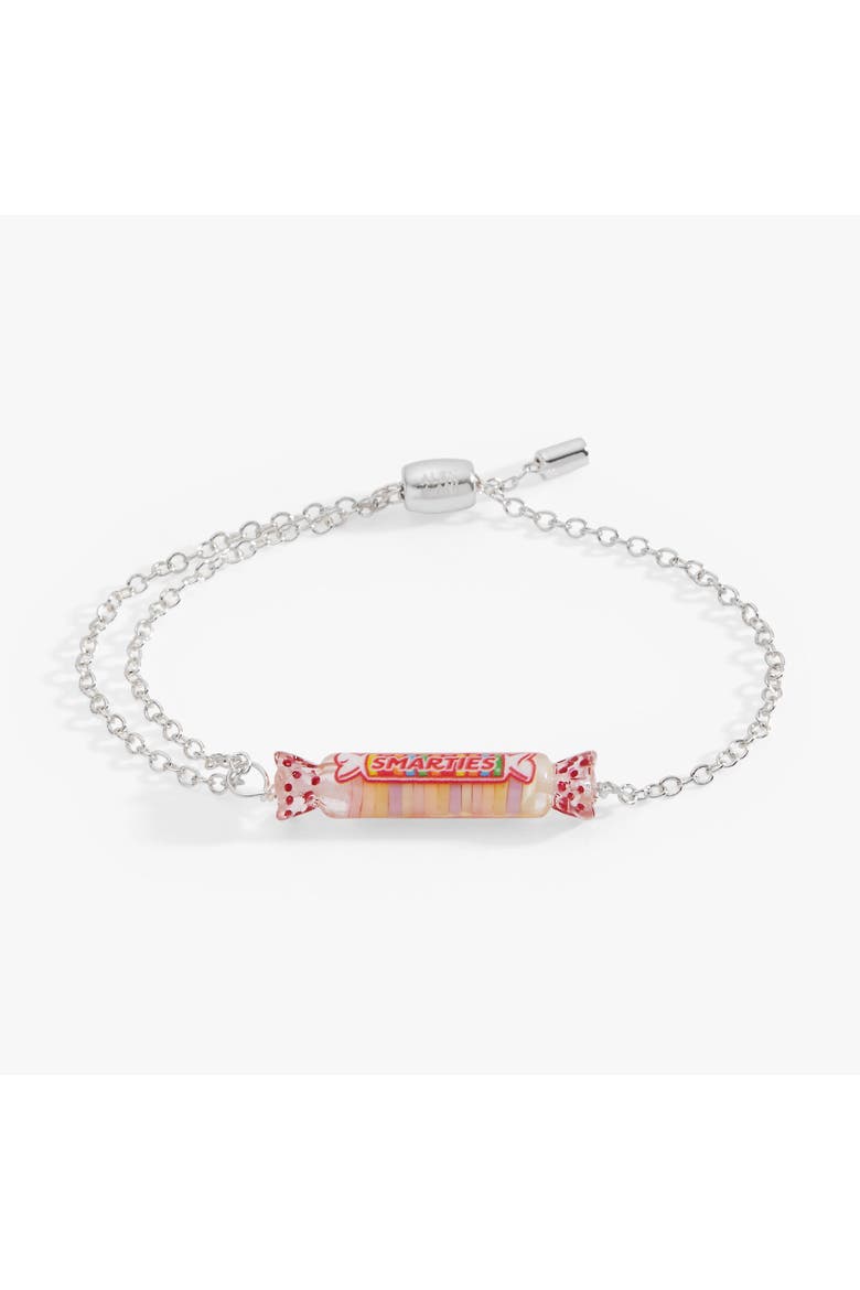 SMARTIES® Pull Chain Bracelet, Main, color, Silver
