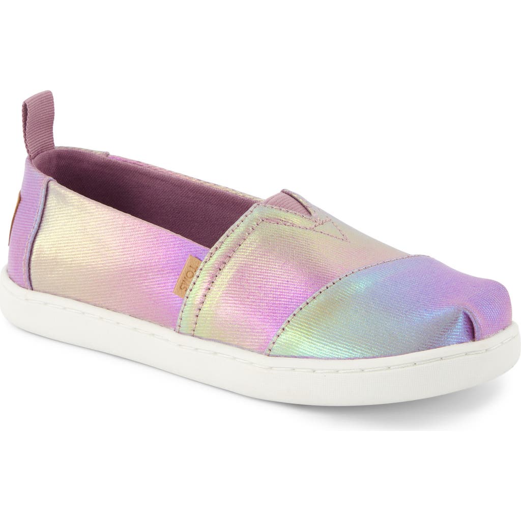 Toms Kids' Alpargata Slip-on Sneaker In Purple