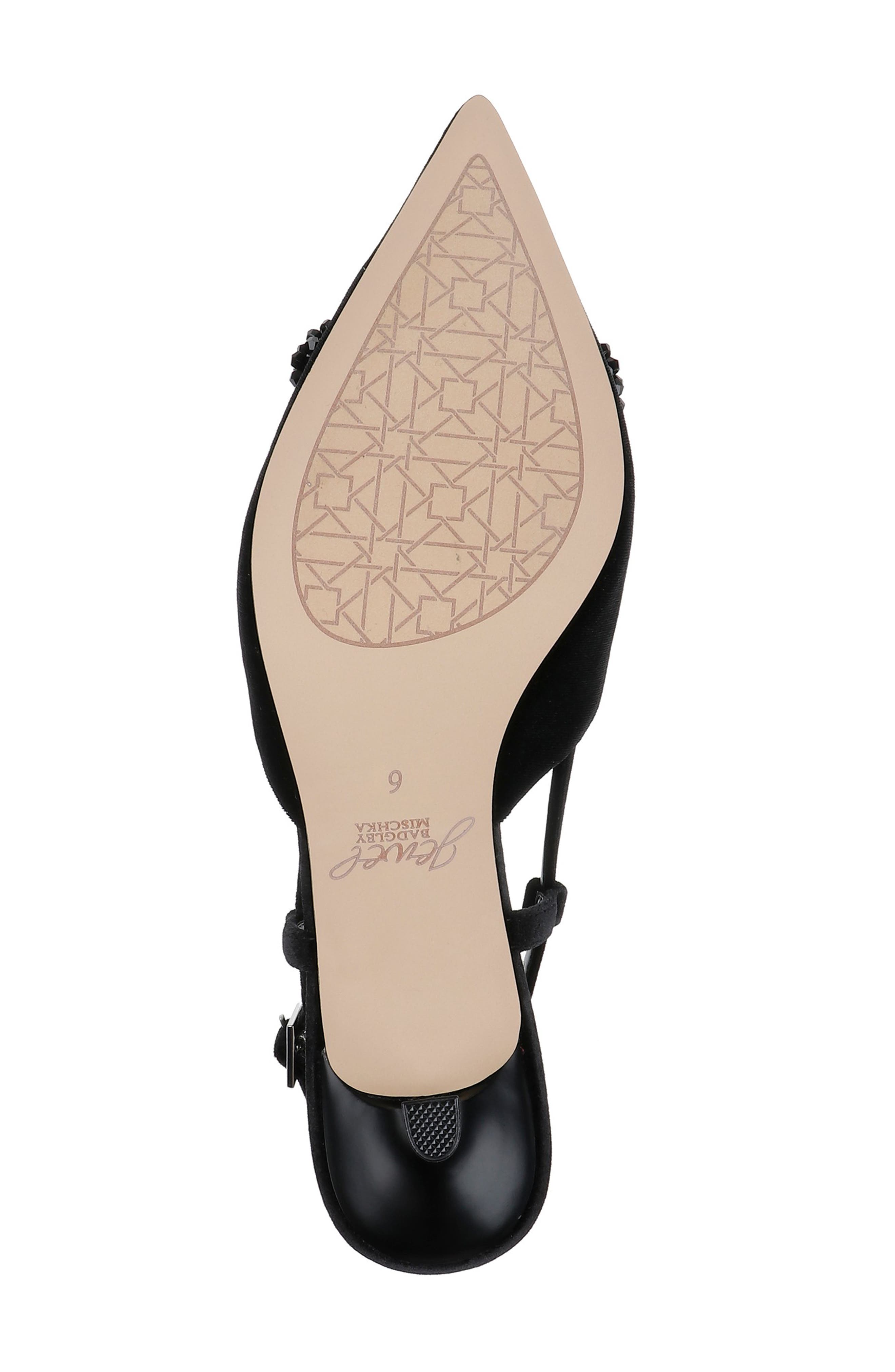 Jewel Badgley Mischka Tabitha Slingback Kitten Heel Pump, Alternate, color, 