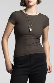 WEEKEND LOS ANGELES Charlene Rib Top