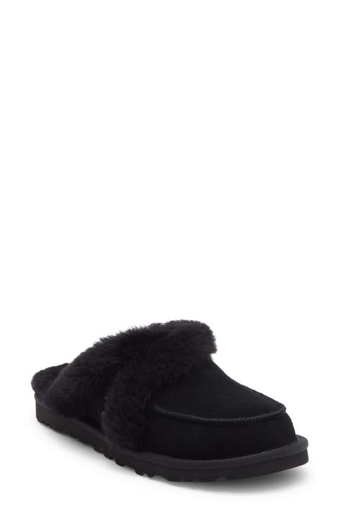 Loria Genuine Shearling Lined Slipper (Women)