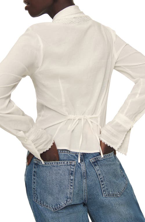 Reformation Vivi Top In Ivory
