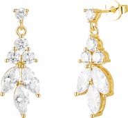 Untamed Petals Vania Crystal Earrings