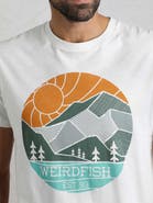 Weird Fish Foothills Front Print T-Shirt