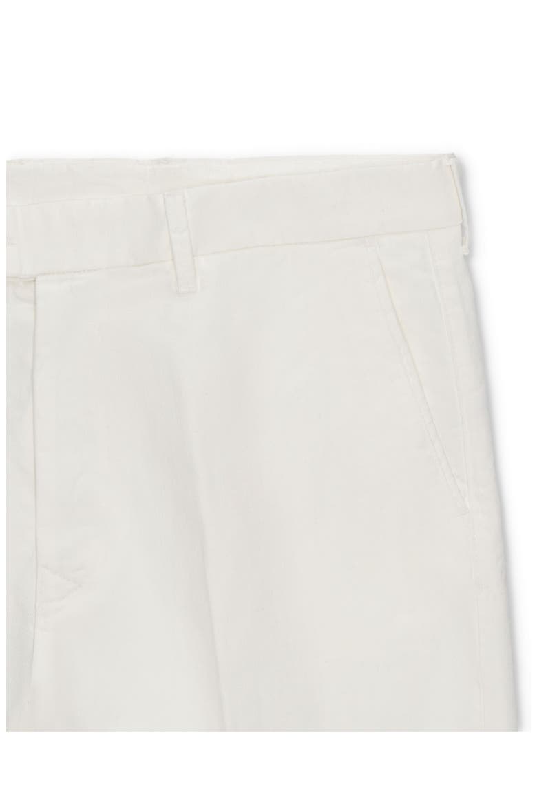 Kent Cotton Indigo Rinse Chino Trousers, Alternate, color, WHITE