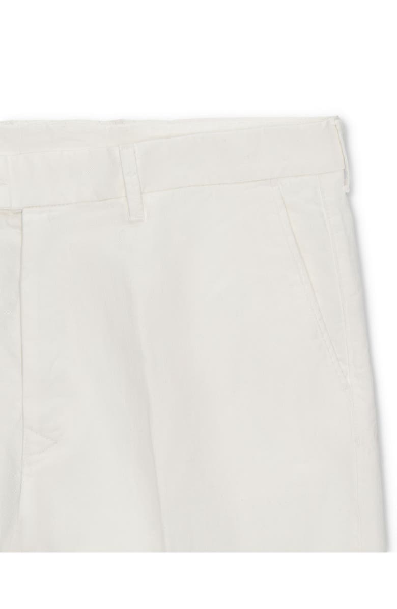 Fortela Kent Cotton Indigo Rinse Chino Trousers, Alternate, color, White