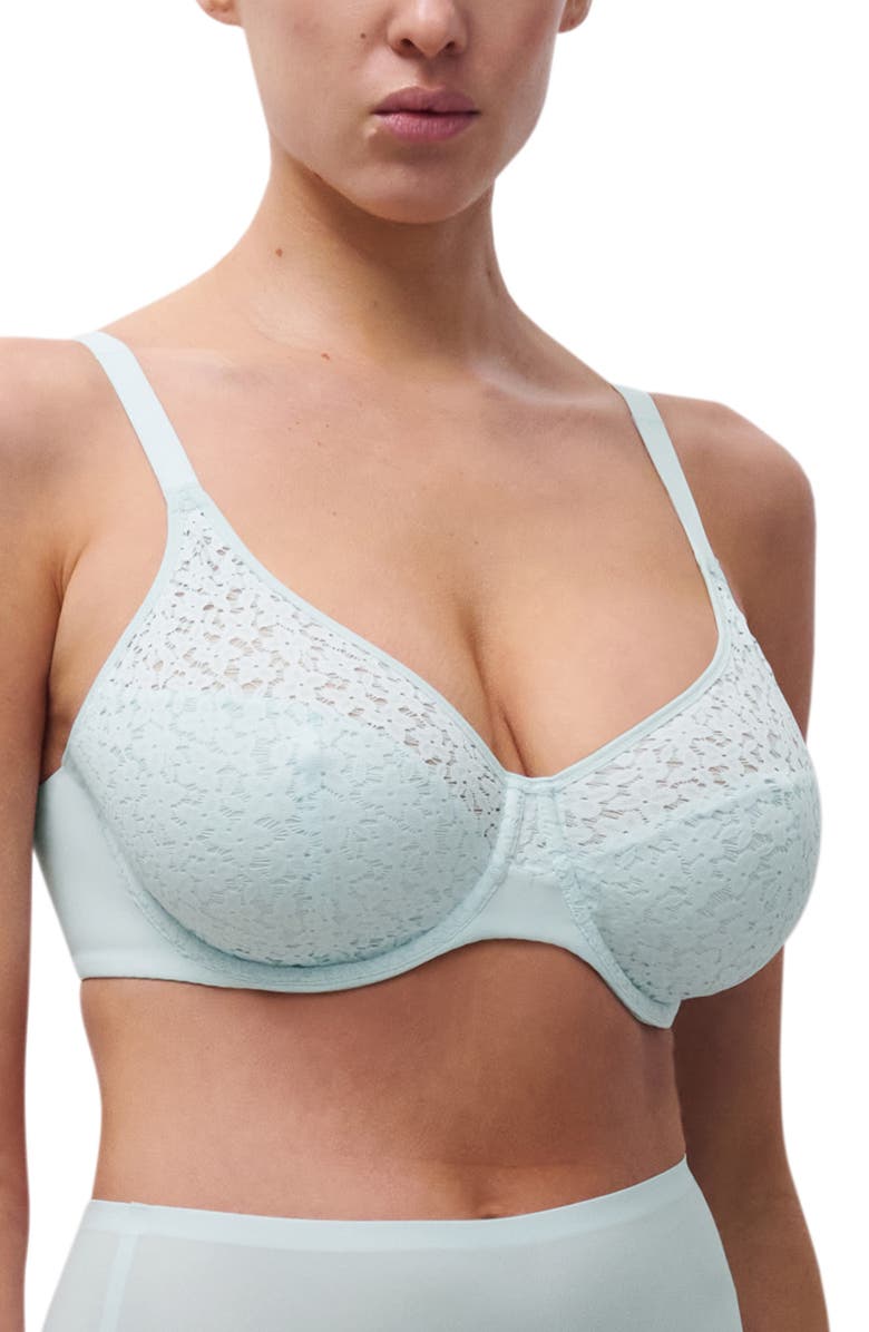 Chantelle Lingerie Norah Comfort Underwire Bra, Alternate, color, Peppermint-0Rh