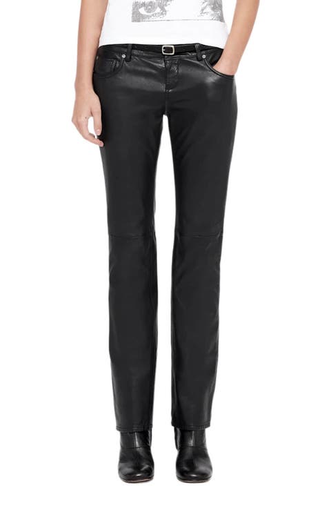 Riella Leather Trousers