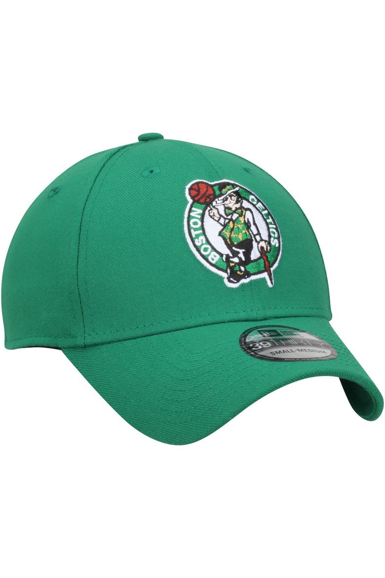Men's New Era Kelly Green Boston Celtics Team Classic 39THIRTY Flex Hat, Alternate, color, Kelly Green