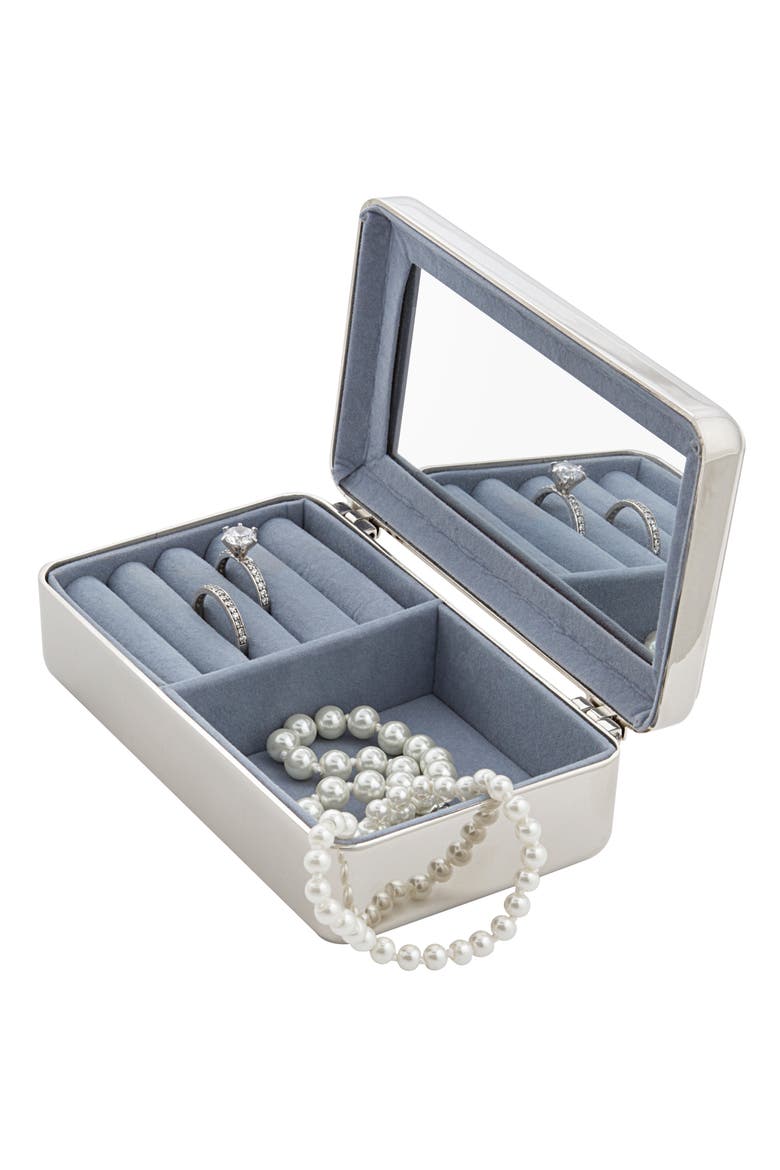Cathys Concepts Monogram Jewelry Box, Alternate, color, BLANK
