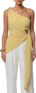 JLUXLABEL Palmera One-Shoulder Top
