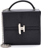 Pre-Owned Hermes Cinhetic Top Handle Bag Verso Chevre Mysore