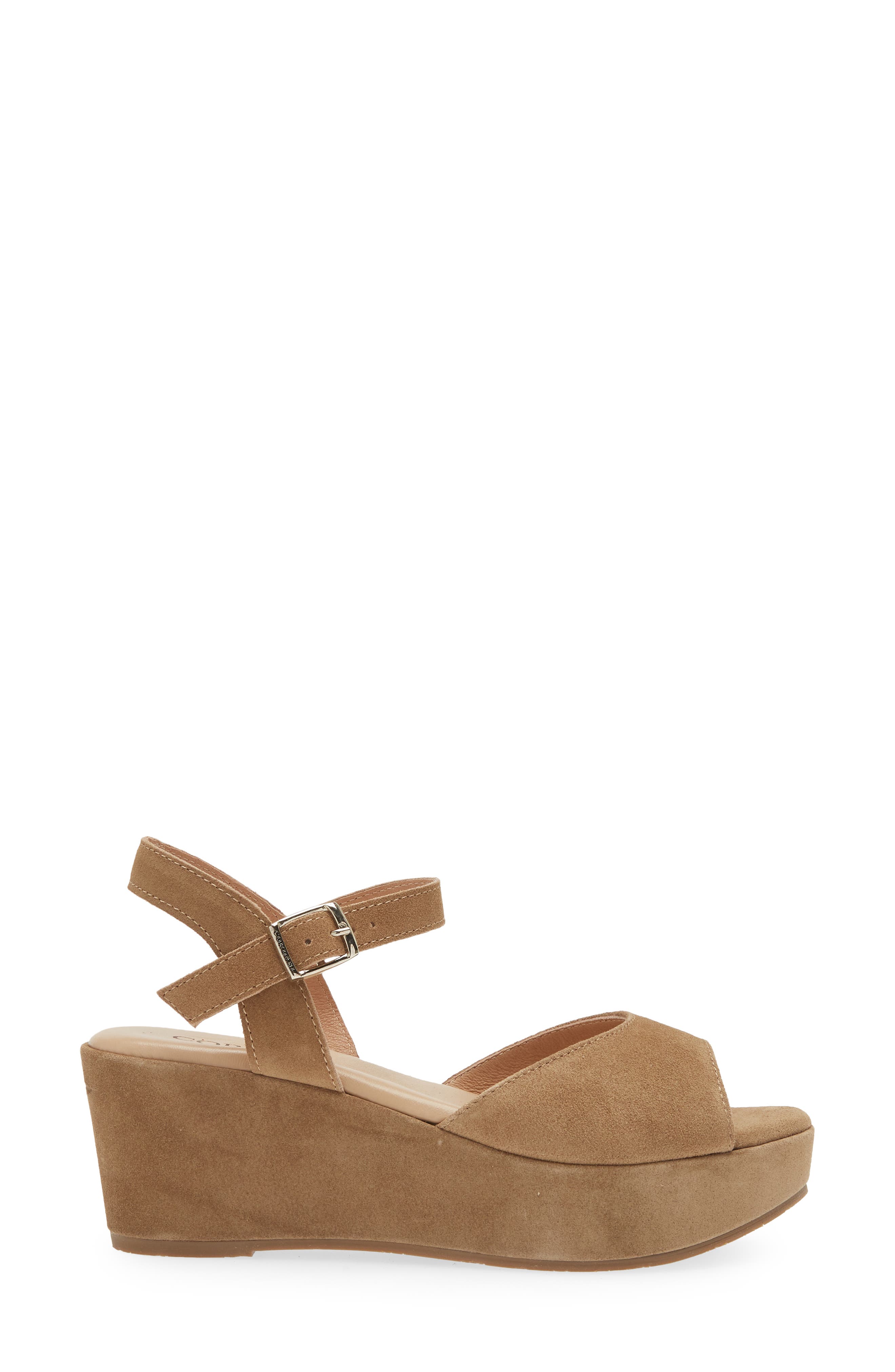Ryder Ankle Strap Platform Wedge Sandal, Alternate, color, CROSTA FANGO