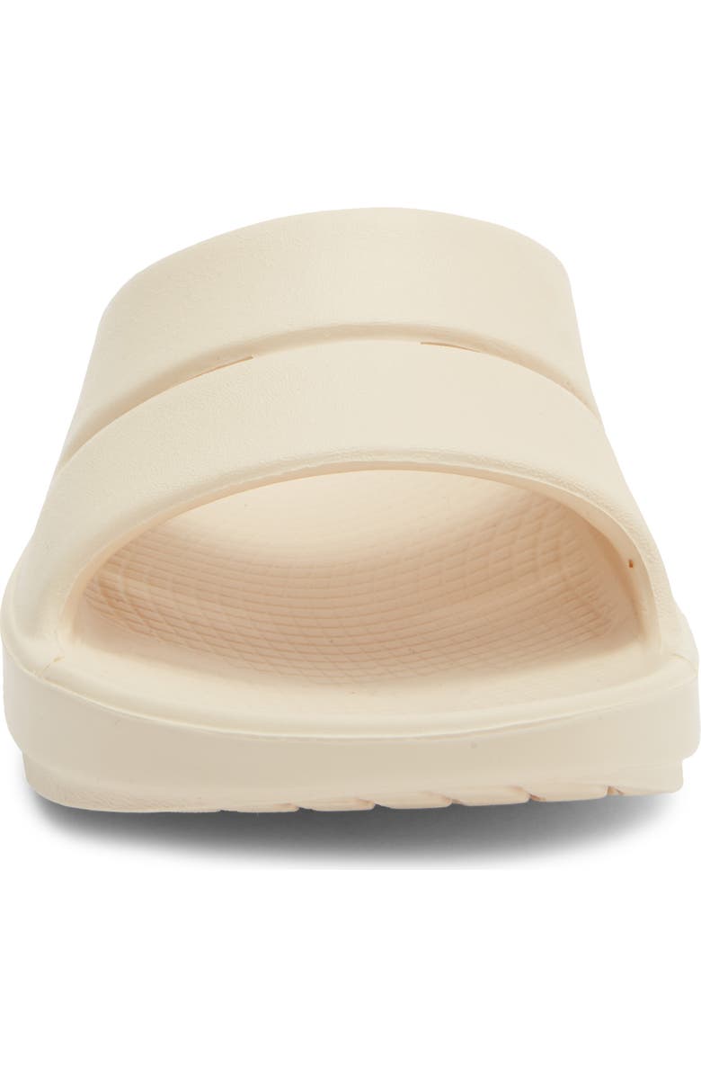 Oofos OOahh Sport Slide Sandal, Alternate, color, Dune