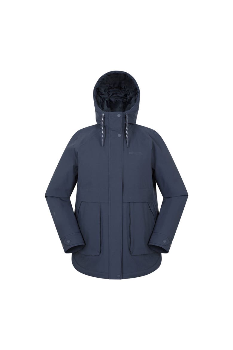 Chestnut Waterproof Padded Jacket, Main, color, Navy